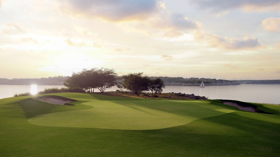 A visualisation of the fifth hole on the new Beau Welling golf course at Travis Club (Image: Travis Club)