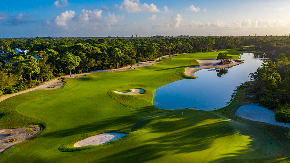 McArthur Club is one of several Florida designs that Bel Jan contributed to during her time working with Tom Fazio (Photo: Larry Lambrecht)