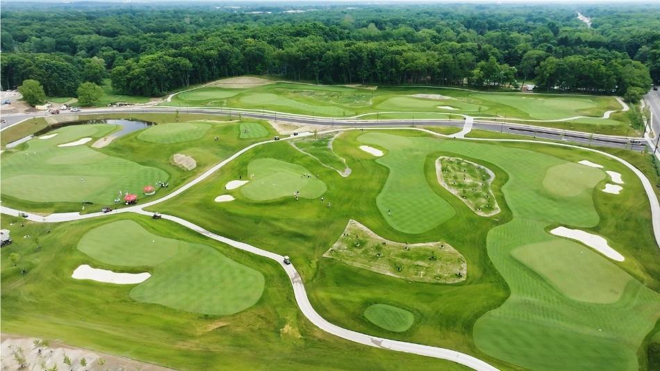  The Eleven is open for play now, and the club’s new 18-hole course, also designed by Green, will open in 2027 (Image: Kalamazoo CC)