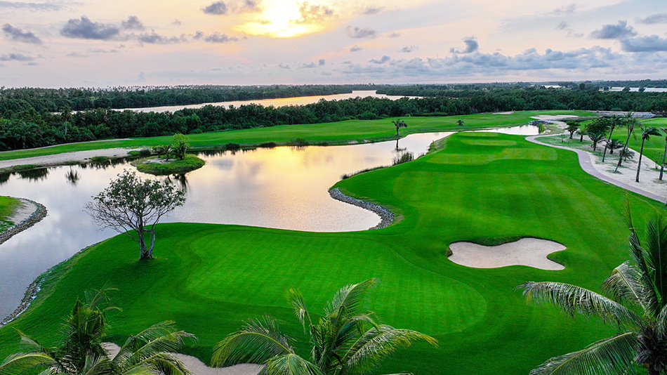 The Jeremy Pern-designed Ouidah course in Benin (Photo: Afrikafun Production/ Stephane Brabant)