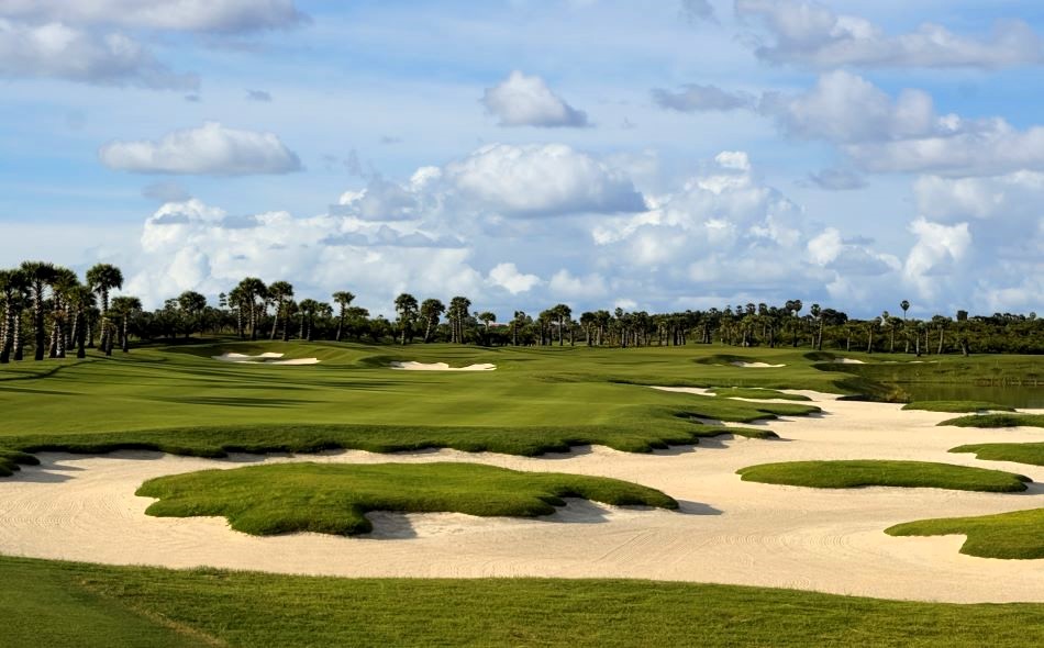 The Palm course has been designed with width and angles to feel inviting (Image: Brian Curley)