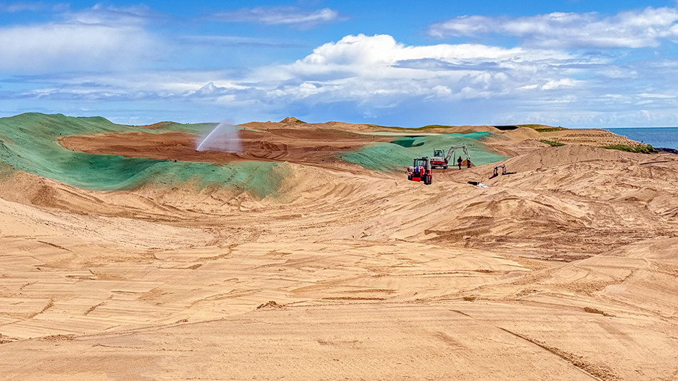 Brittas Bay Club, formerly The European Club, is being reimagined by Kyle Phillips (Photo: Turfgrass)