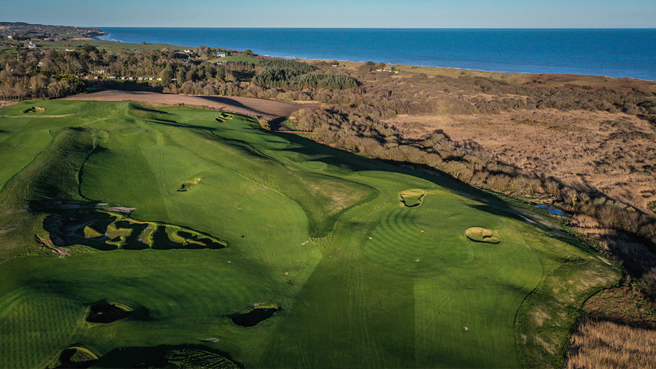 Curracloe Links is a new golf course designed by Fry/Straka on the southeast coast or Ireland (Photo: Curracloe Links)
