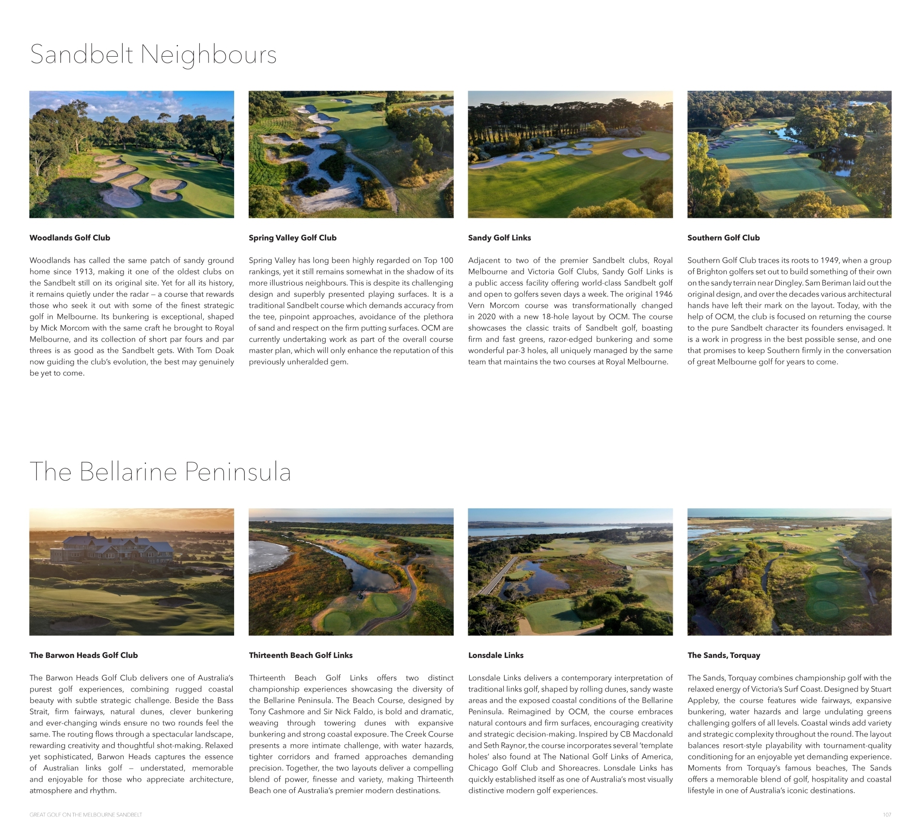 Lisbon says the ‘Beyond the Eight’ chapter highlights golf courses “in the Victorian landscape that should be visited” (Image: Gary Lisbon)