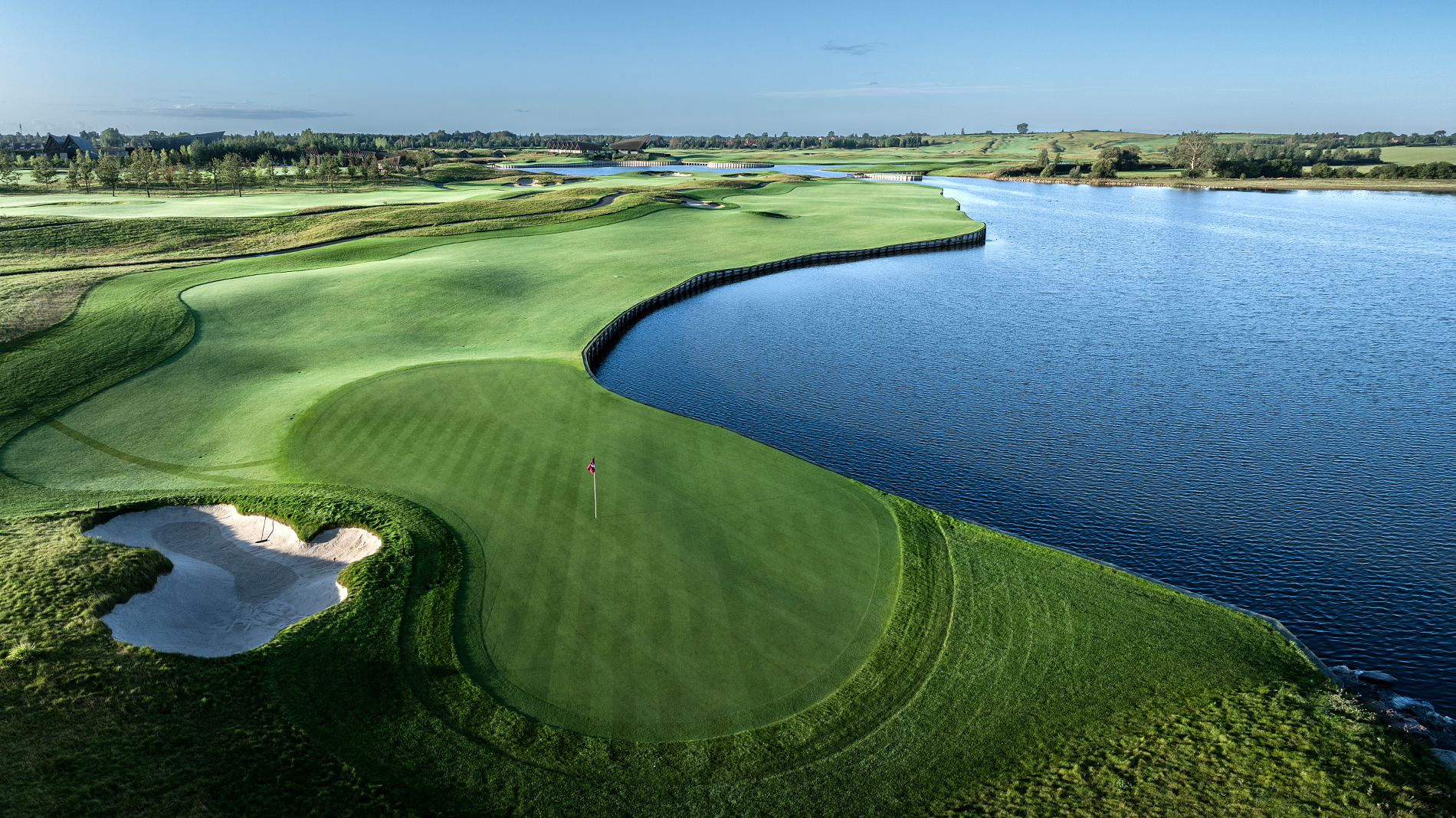 YBC was responsible for retaining walls throughout the course (Photo: Jacob Sjoman)