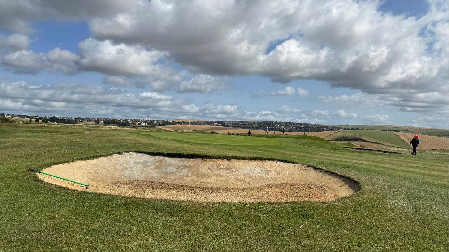 How East Brighton looked prior to renovation work starting (Photo: East Brighton Golf Club)