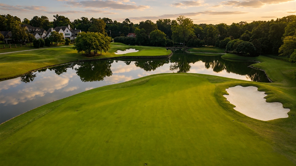 New bunkering and surrounds on the fifteenth provide more strategic options (Photo: Carmel CC)