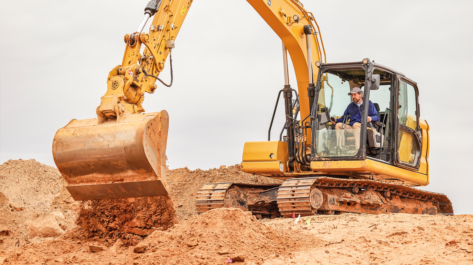 Andrew Green began his career in construction and continues to take a hands-on approach (Photo: Green Golf & Turf)