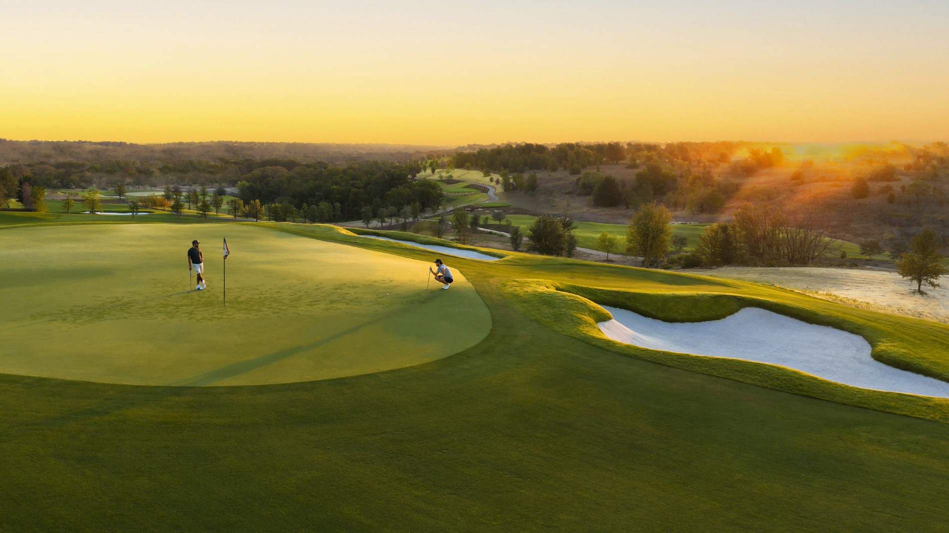 Greens at Maverick feature 007 bentgrass and are served by a SubAir system (Photo: Maverick Golf & Ranch Club)