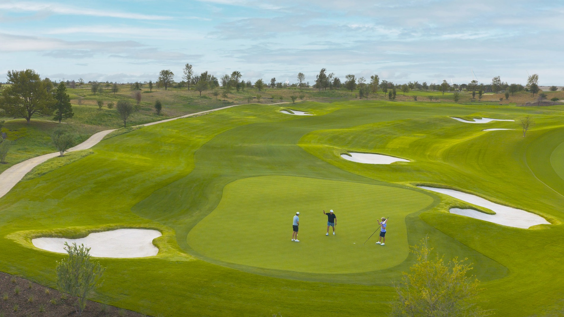 Fazio Design has created a course with wide fairways and can stretch beyond 8,000 yards (Photo: Maverick Golf & Ranch Club)