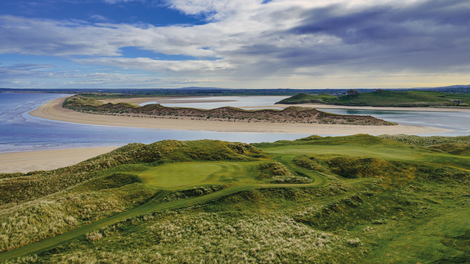 The renovated fifteenth hole at Tralee, a short par-four (Photo: Ian Cronin)