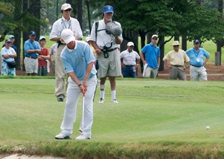 Texas wedge or spinning pitch?