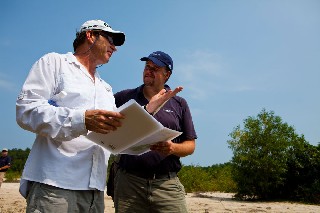 Faldo visits central Vietnam project
