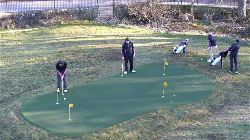 Scottish college installs Huxley green at Dornoch site
