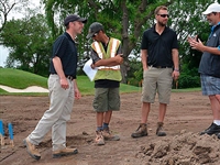 Ian Andrew leading renovation work at Islington Golf Club