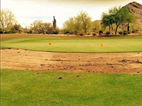 Greenside bunker restoration takes place at The Country Club at DC Ranch