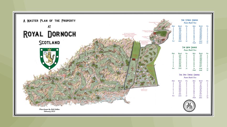 Royal Dornoch new golf course King Collins