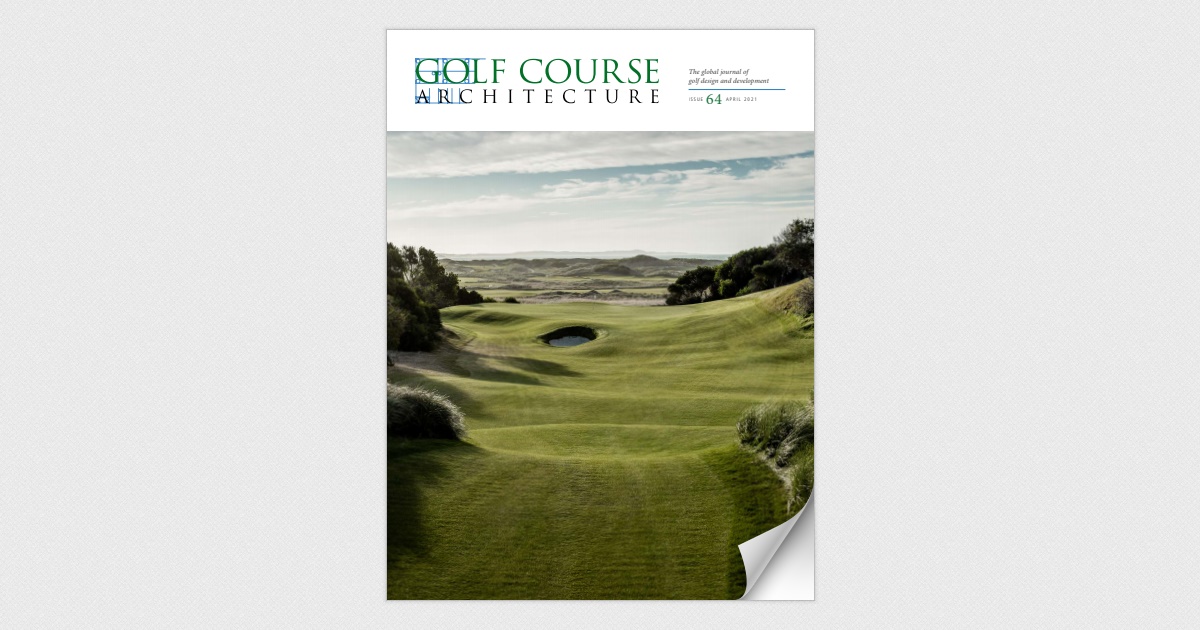 Golf Course Architecture - Issue 64, April 2021