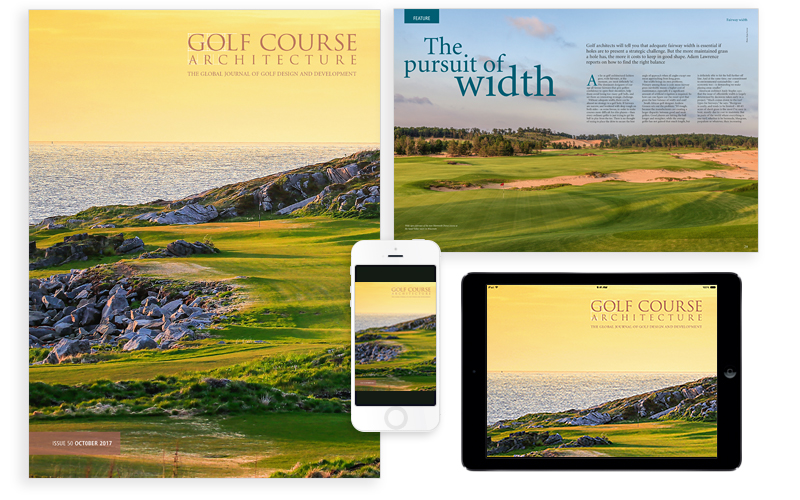 Golf Course Architecture Magazine Golf Course Architecture Golf Course Architecture Magazine Golf Course Architecture
