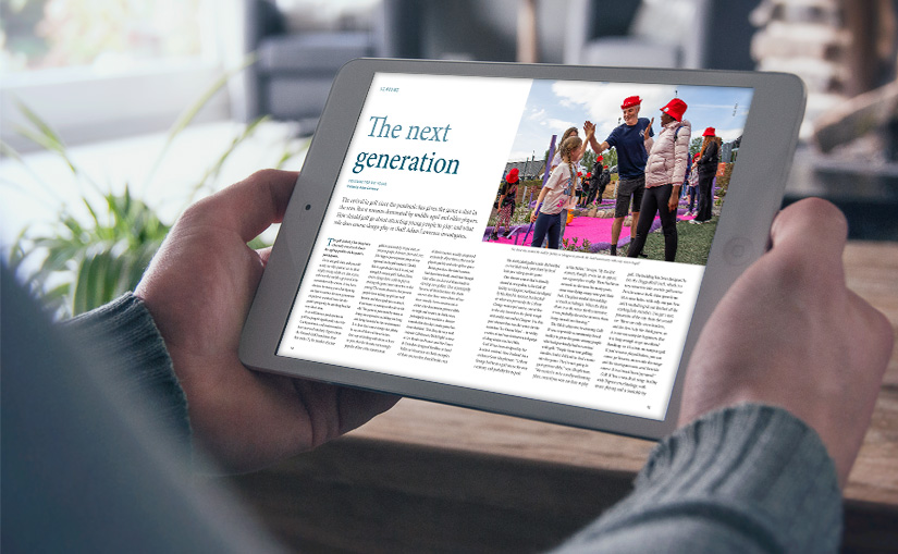Subscribe to the print edition of Golf Course Architecture