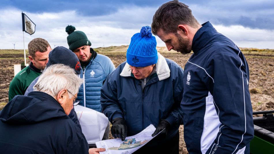 Ground broken on new course at Trump International Golf Links