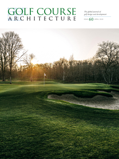 Golf Course Architecture Aprily 2020
