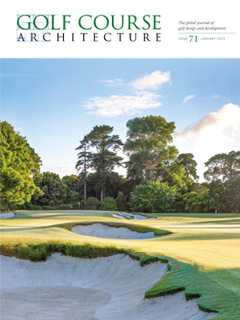 Golf Course Architecture October 2022