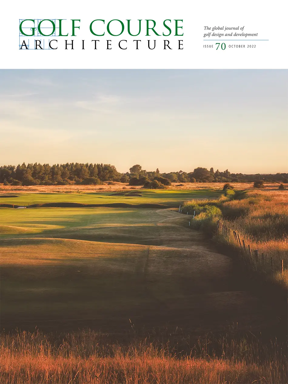 Golf Course Architecture - January 2022
