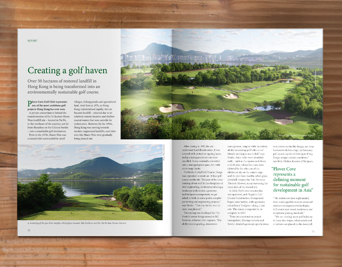 Creating a golf haven