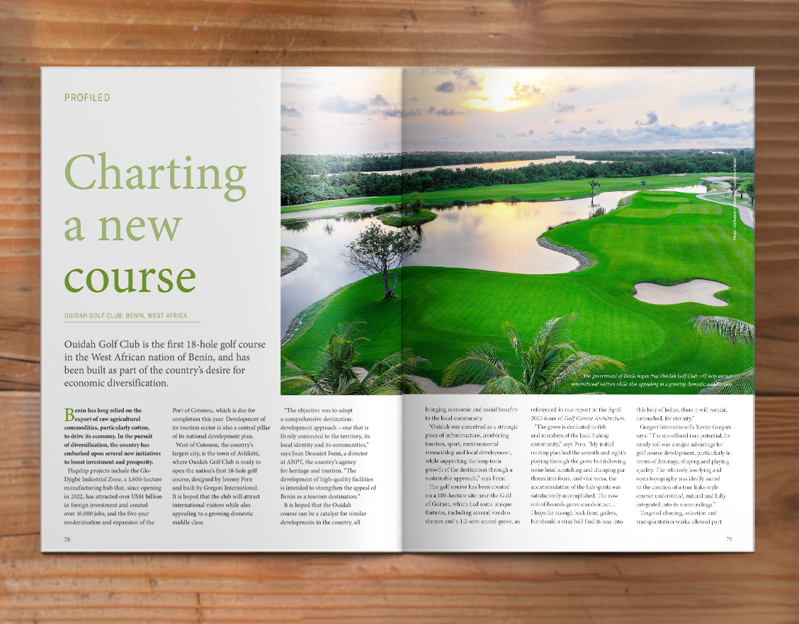 Creating a golf haven
